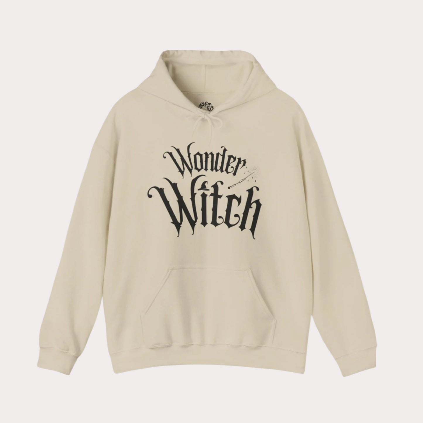 'Wonder Witch' Unisex Heavy Blend™ Hooded Sweatshirt - Cozy Magic for Halloween and Everyday Wear