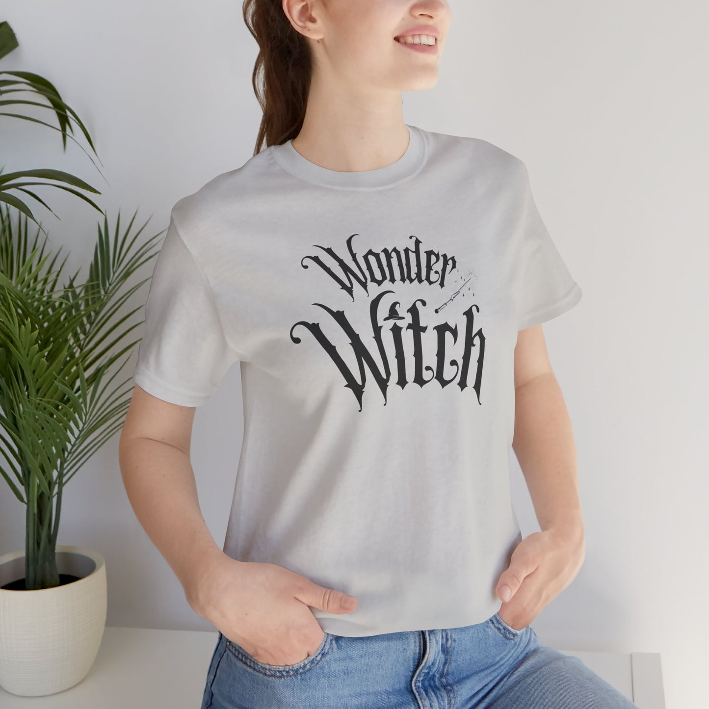 'Wonder Witch' Unisex Short Sleeve Casual Wear Tee Shirt