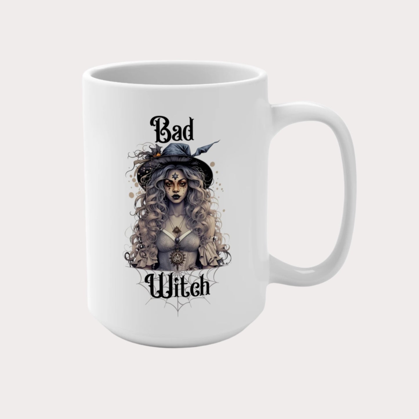 The Umbra—'Good Witch' 'Bad Witch' 15oz Duality Mug - Enchanting Drinkware for the Mystical Soul