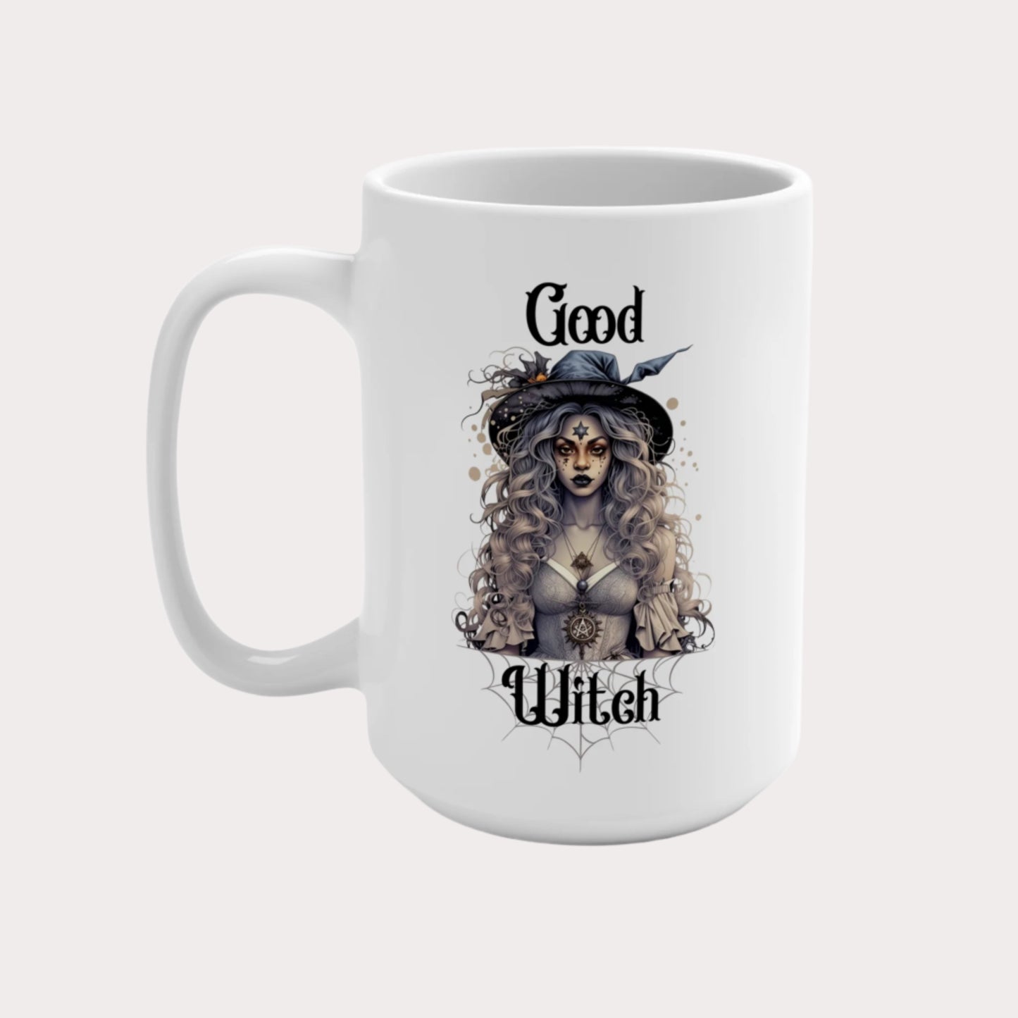 The Umbra—'Good Witch' 'Bad Witch' 15oz Duality Mug - Enchanting Drinkware for the Mystical Soul