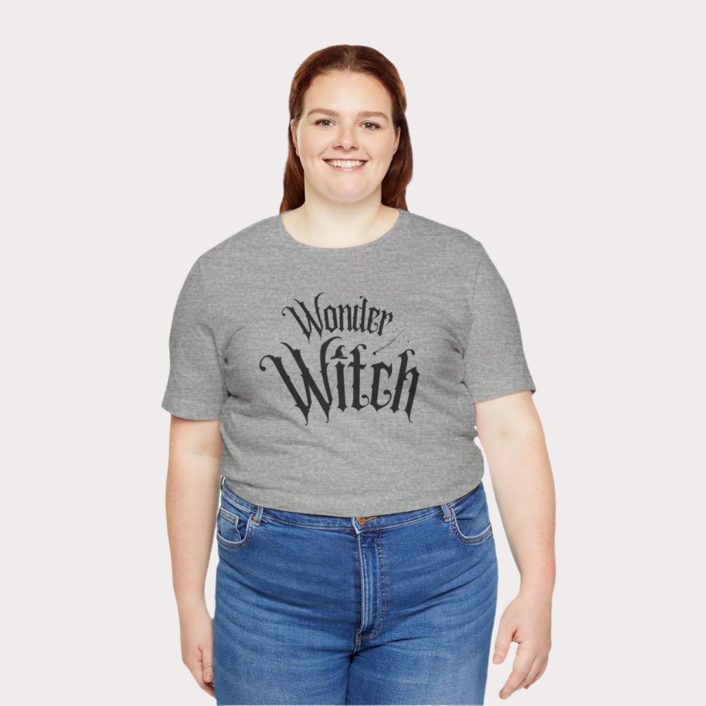 'Wonder Witch' Unisex Short Sleeve Casual Wear Tee Shirt