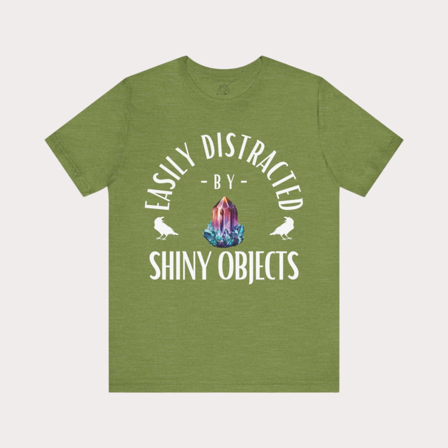 'Easily Distracted by Shiny Things' Unisex Graphic T-Shirt