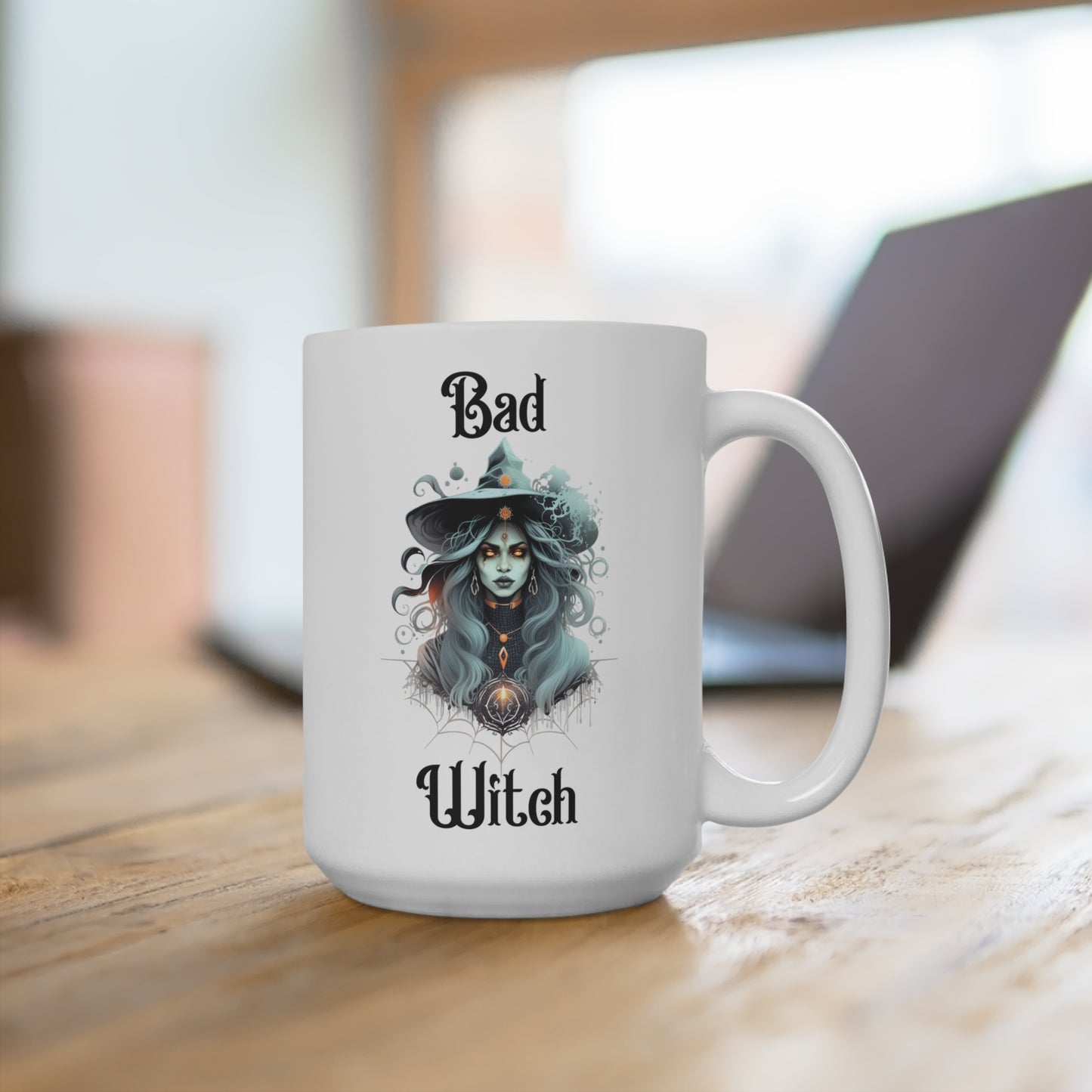 The Oya—'Good Witch' 'Bad Witch' 15oz Duality Mug - Enchanting Drinkware for the Mystical Soul
