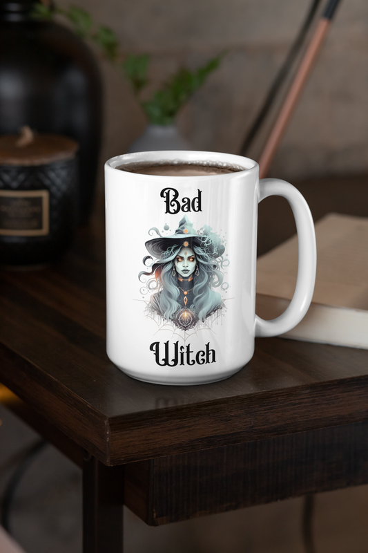 The Oya—'Good Witch' 'Bad Witch' 15oz Duality Mug - Enchanting Drinkware for the Mystical Soul