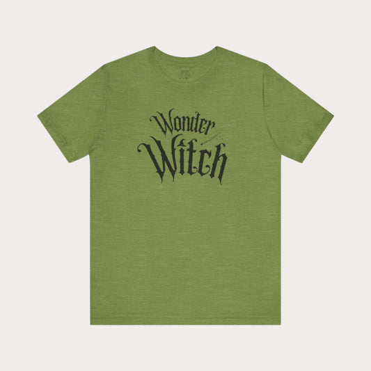 'Wonder Witch' Unisex Short Sleeve Casual Wear Tee Shirt