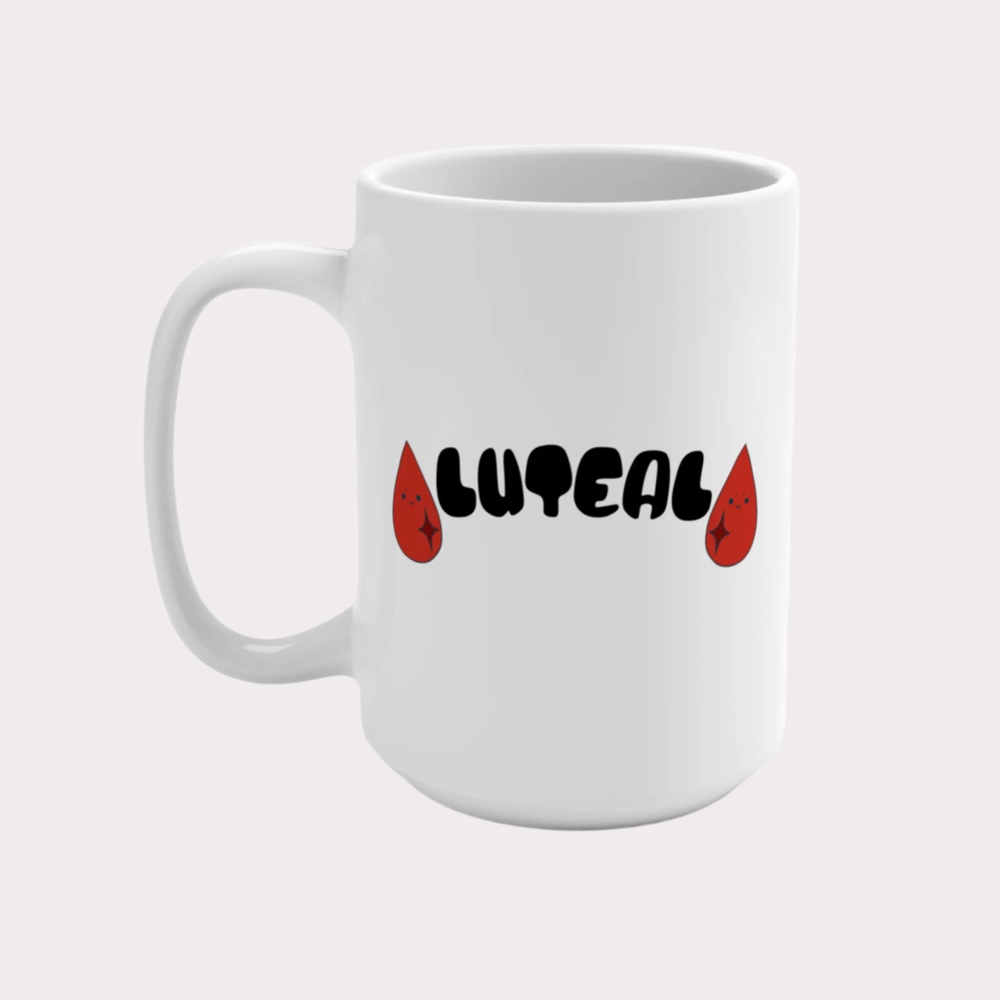 LUTEAL Droplet Mug for Coffee and Tea– Sip with Power