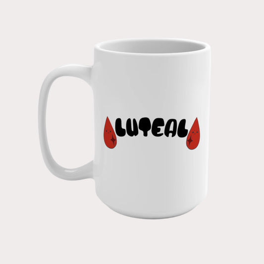 LUTEAL Droplet Mug for Coffee and Tea– Sip with Power