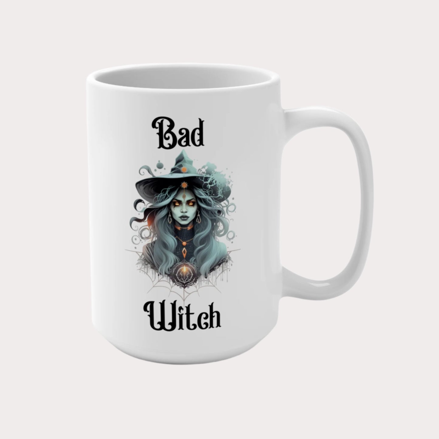 The Oya—'Good Witch' 'Bad Witch' 15oz Duality Mug - Enchanting Drinkware for the Mystical Soul