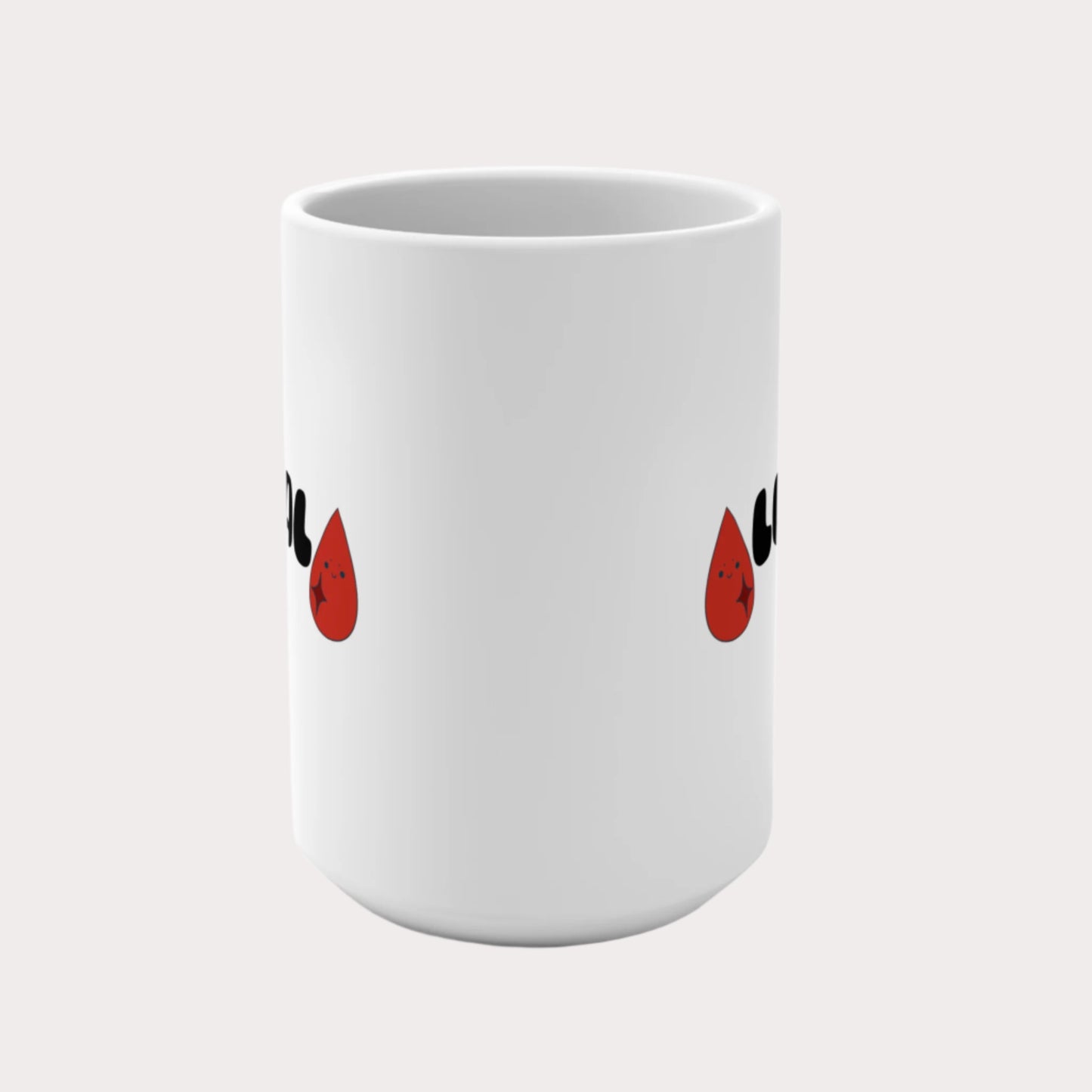 LUTEAL Droplet Mug for Coffee and Tea– Sip with Power