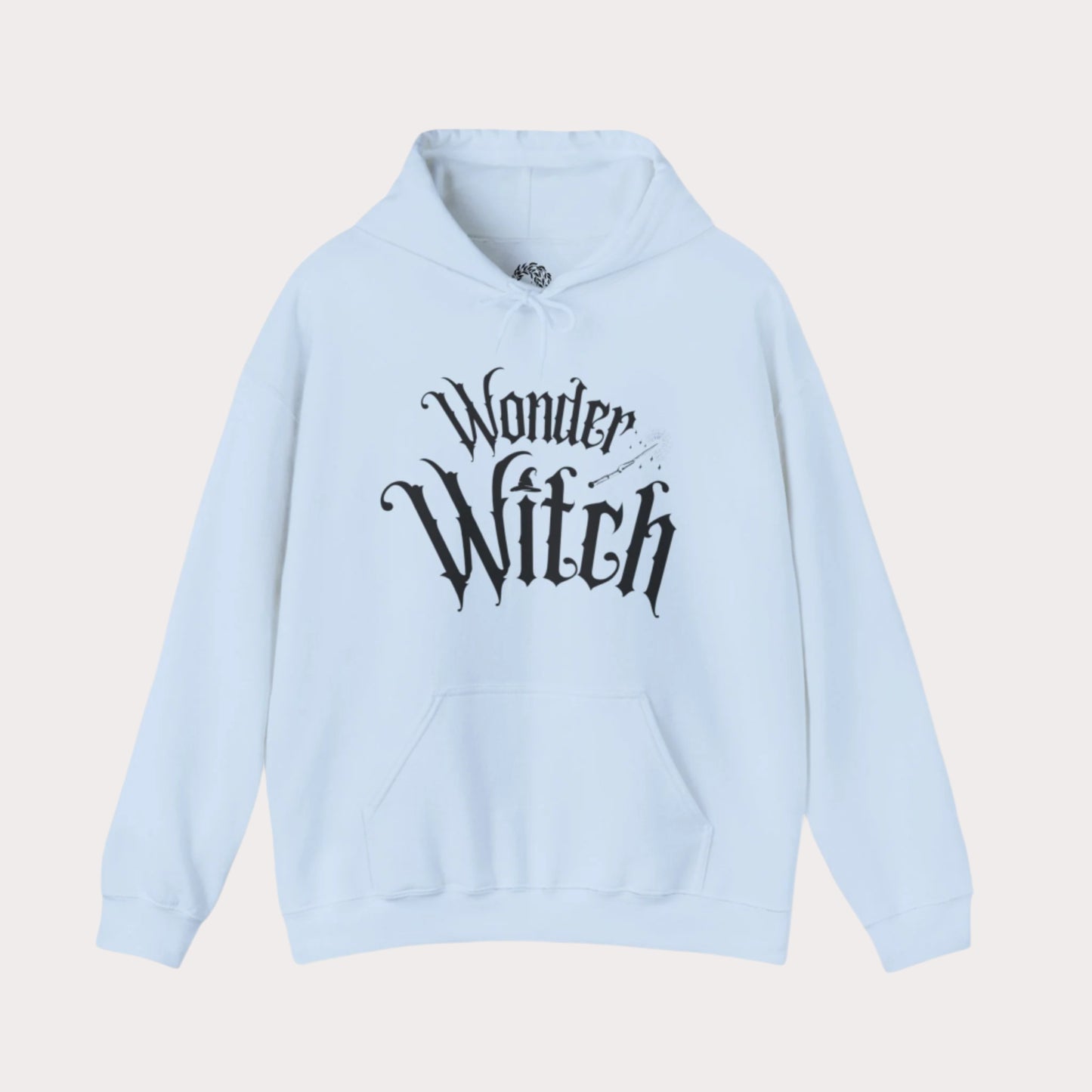 'Wonder Witch' Unisex Heavy Blend™ Hooded Sweatshirt - Cozy Magic for Halloween and Everyday Wear