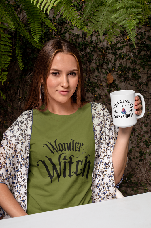 'Easily Distracted by Shiny Objects' 15oz Ceramic Coffee/Tea Mug