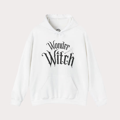 'Wonder Witch' Unisex Heavy Blend™ Hooded Sweatshirt - Cozy Magic for Halloween and Everyday Wear