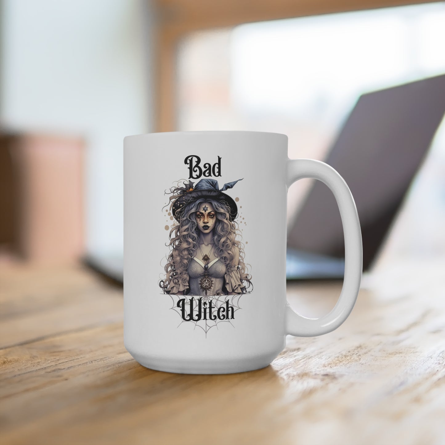 The Umbra—'Good Witch' 'Bad Witch' 15oz Duality Mug - Enchanting Drinkware for the Mystical Soul