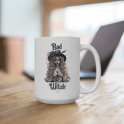 The Umbra—'Good Witch' 'Bad Witch' 15oz Duality Mug - Enchanting Drinkware for the Mystical Soul
