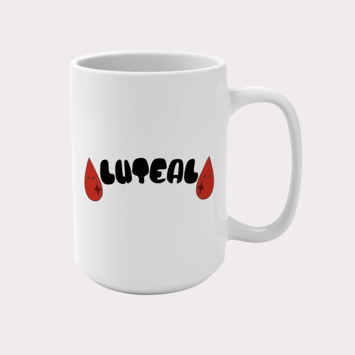 LUTEAL Droplet Mug for Coffee and Tea– Sip with Power
