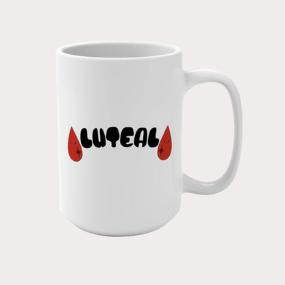 LUTEAL Droplet Mug for Coffee and Tea– Sip with Power