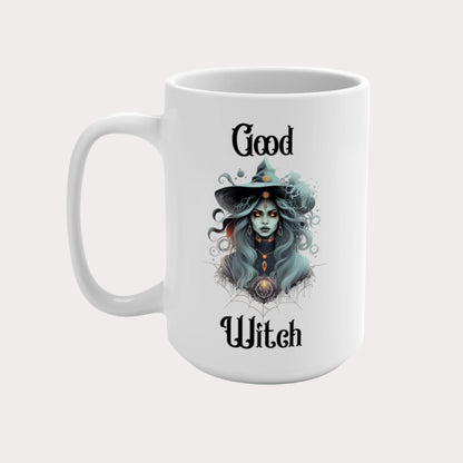 The Oya—'Good Witch' 'Bad Witch' 15oz Duality Mug - Enchanting Drinkware for the Mystical Soul