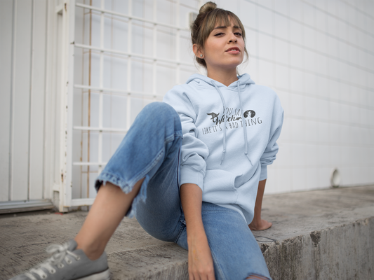 'You Say Witch Like It's A Bad Thing' Unisex Heavy Blend™ Hooded Casual Wear Spellbinding Sweatshirt