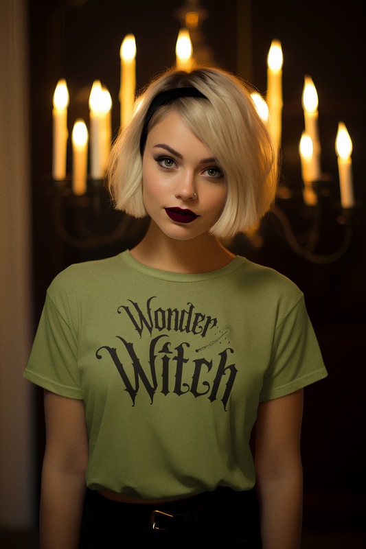 'Wonder Witch' Unisex Short Sleeve Casual Wear Tee Shirt