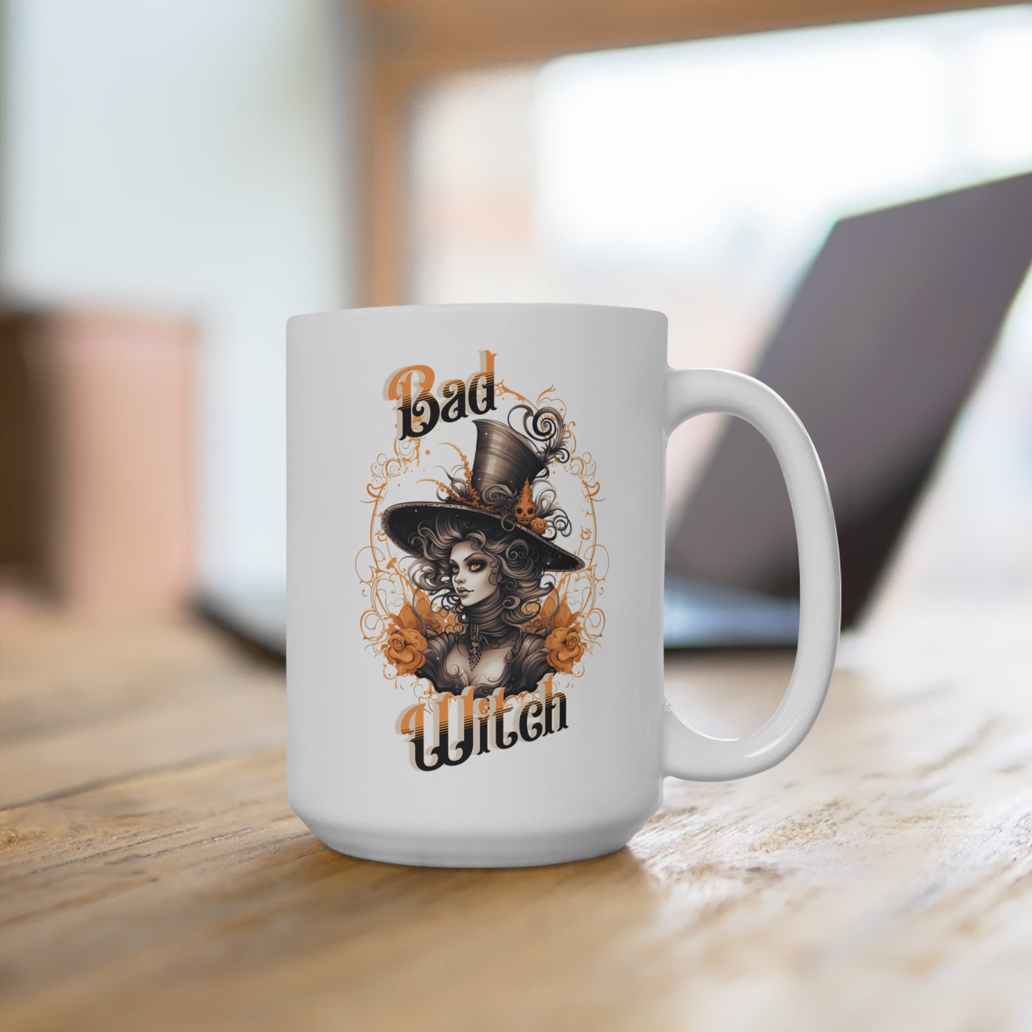 The Hatter—'Good Witch' 'Bad Witch' 15oz Duality Mug - Enchanting Drinkware for the Mystical Soul