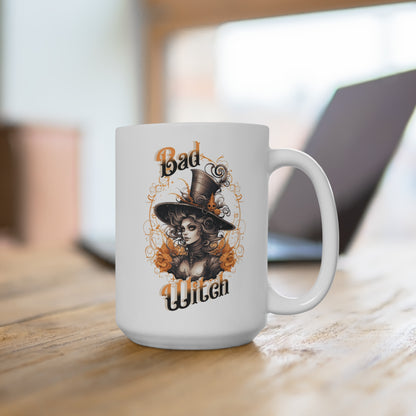 The Hatter—'Good Witch' 'Bad Witch' 15oz Duality Mug - Enchanting Drinkware for the Mystical Soul