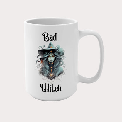 The Oya—'Good Witch' 'Bad Witch' 15oz Duality Mug - Enchanting Drinkware for the Mystical Soul